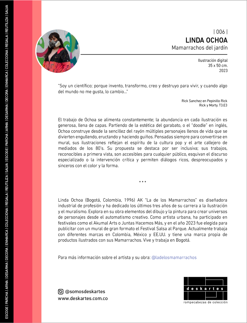 biografia rompecabezas mamarrachos del jardin