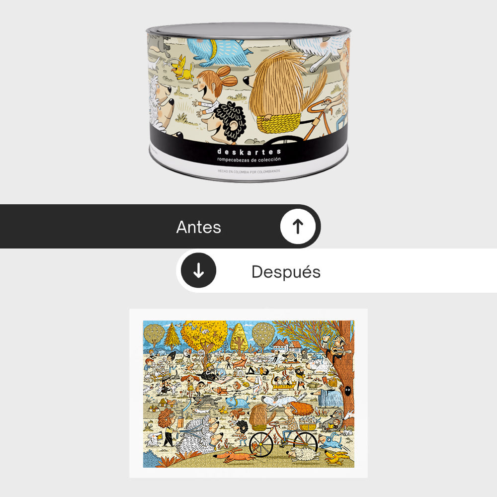 Rompecabezas ¡WAU! x 1.500