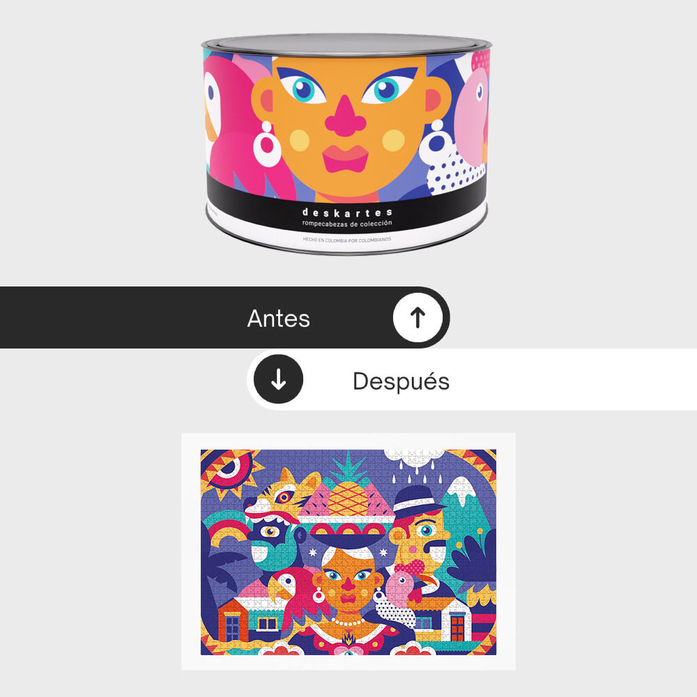 Rompecabezas Colombia, Tierra Querida x 1.500