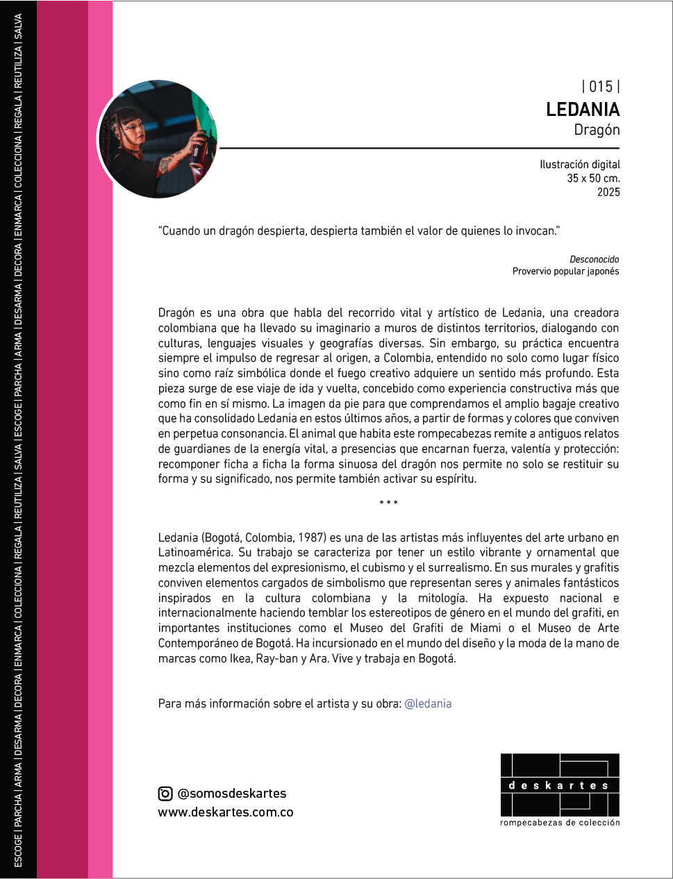 Preventa Rompecabezas Dragón x 330