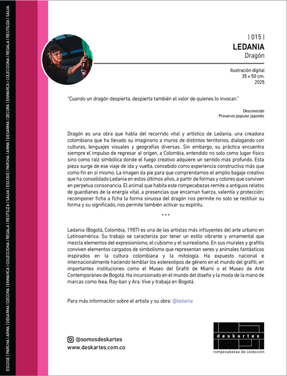 Preventa Rompecabezas Dragón x 330