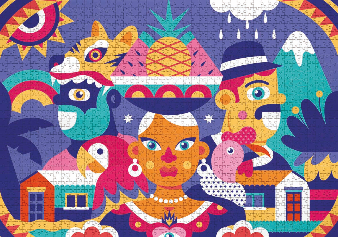 Rompecabezas Colombia, Tierra Querida x 1.500