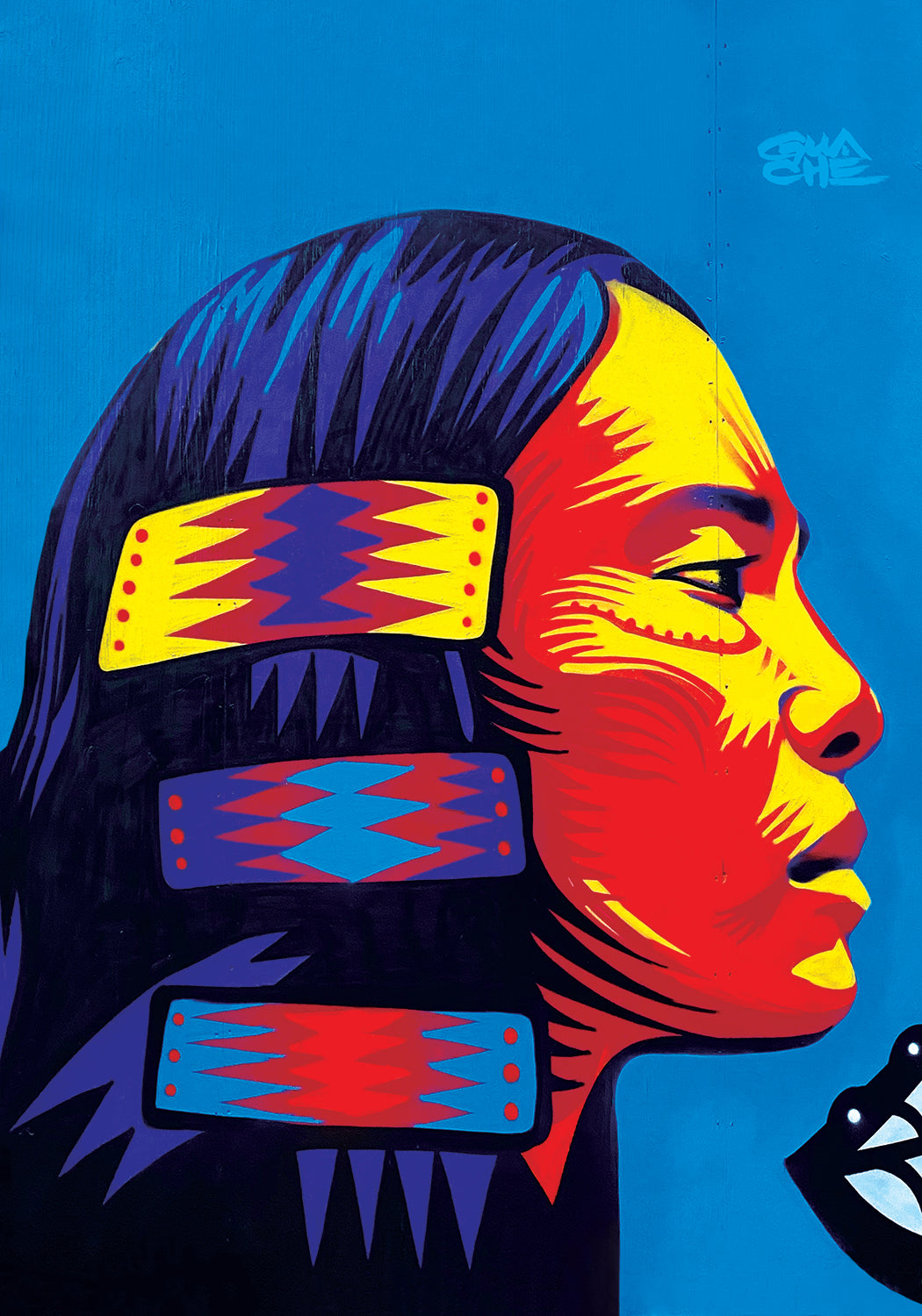 obra rompecabezas native pride de guache