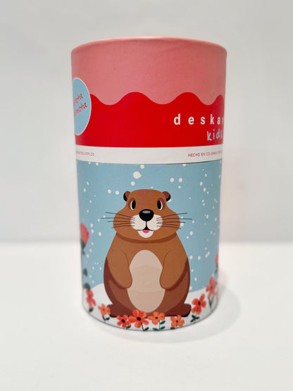 Rompecabezas para niños Karlota Marmota